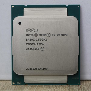 デスクトップコンピューターXeonE5 2678V3プロセッサー12コア2.5GHZサーバーCPU LGA2011サーバープロセッサーCPU