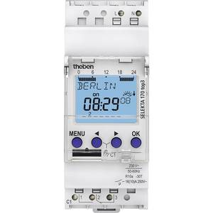 Timer digitale 1700130 Theben con programma settimanale 2600W funzione IP20 astro (940910467693)