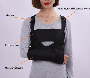 Chỉnh hình có thể điều chỉnh khuỷu tay Immobilizer Arm Sling cẳng tay trật khớp hỗ trợ dây đeo vai Sling hỗ trợ Brace - Product Image 4