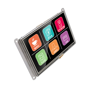 4,3 Zoll UART IPS Voll ansicht tft LCD serieller Bildschirm HMI tft Display LCD-Modul mit resistivem Touchscreen