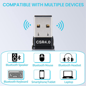 Blue tooth 5.0 adattatore USB ricevitore Dongle Bluetooth Audio per Mouse del computer accessori per tastiera del computer portatile ricevitore Wireless - Product Image 3