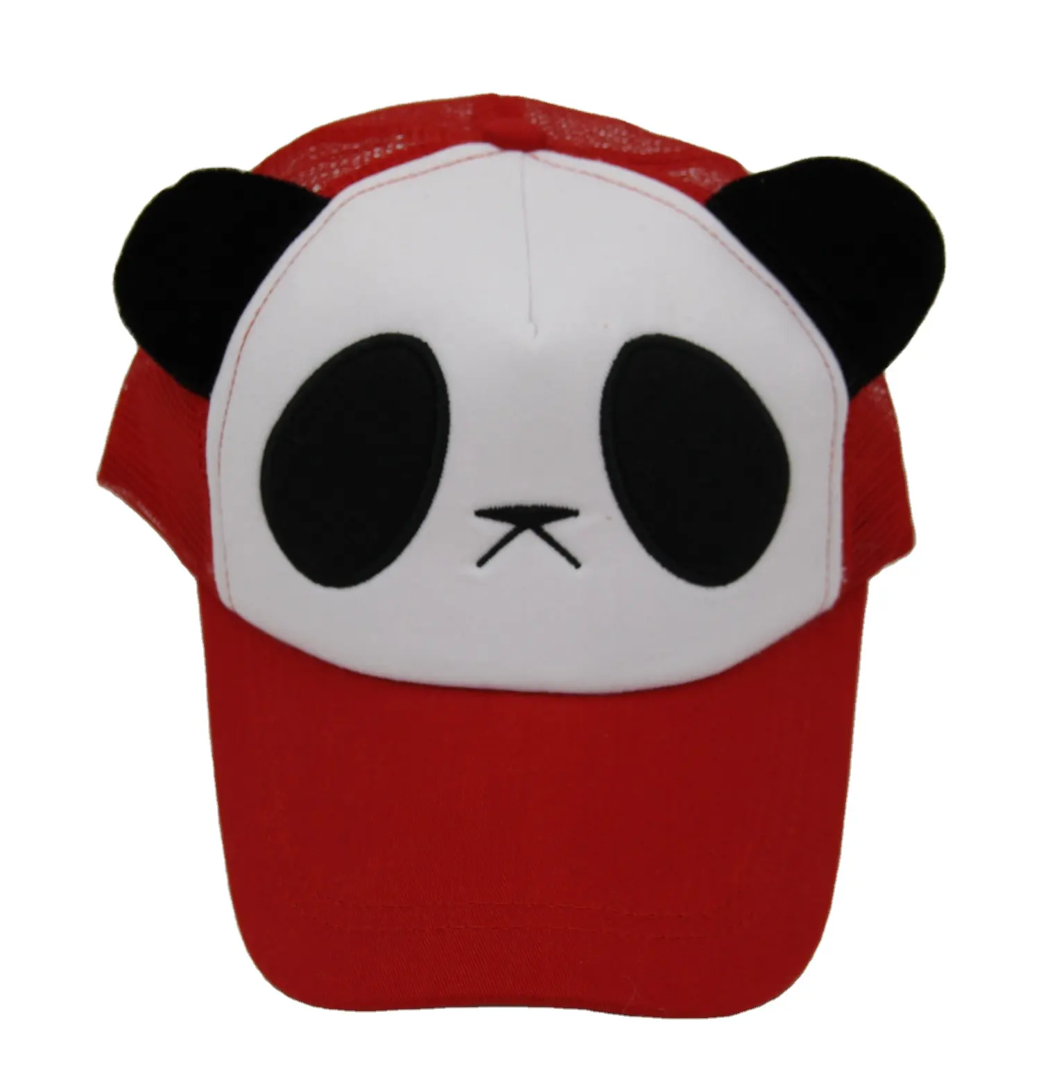 Moda all'aperto protezione solare simpatici animali Panda Logo Custom cappelli per bambini per ragazzi