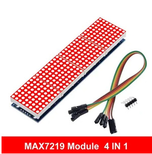 Modulo MAX7219 a matrice di punti modulo schermo 4-in-1 modulo Driver di controllo MCU - Product Image 4