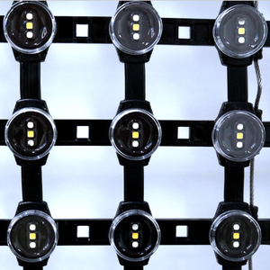 プログラム可能なピクセルLedネットクリスマスメッシュストリングカーテンライトRgbスクリーンカスタマイズされた屋外装飾カスタマイズされたLEDメッシュ - Product Image 5
