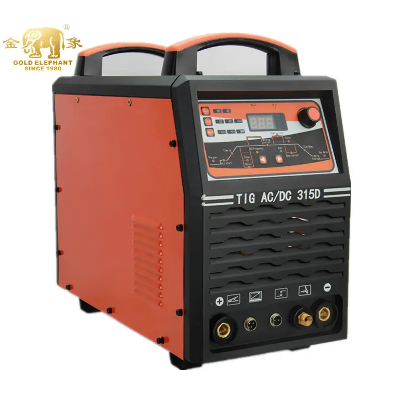 Altın fil Tig-315 kaynakçı alüminyum Tig kaynakçı Ac Dc Tig kaynakçılar kaynak ekipmanları