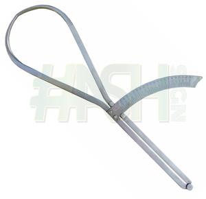 Bertillon sefalometre kafa ölçüm kumpas/yayılma kumpas ile geleneksel kafa ölçümü - Product Image 1