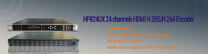 24 in 1 HD MI zu IP Encoder H.265 MPEG4 H.264 Digital Encoder - Product Image 6