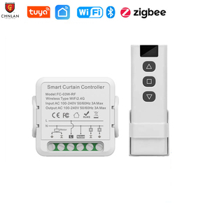 Tuya Mini WiFi Vorhangsc halter modul für Rollläden RF433 mit Fernbedienung