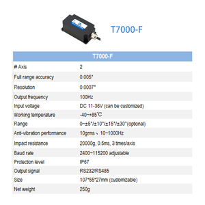 CE Certified 2 Axis Inclinometer <strong>Sensor</strong> Angle Alarm Inclinometer /<strong>Sensor</strong> Switch Price with High Accuracy Inclinometer <strong>Sensor</strong> - Product Image 3