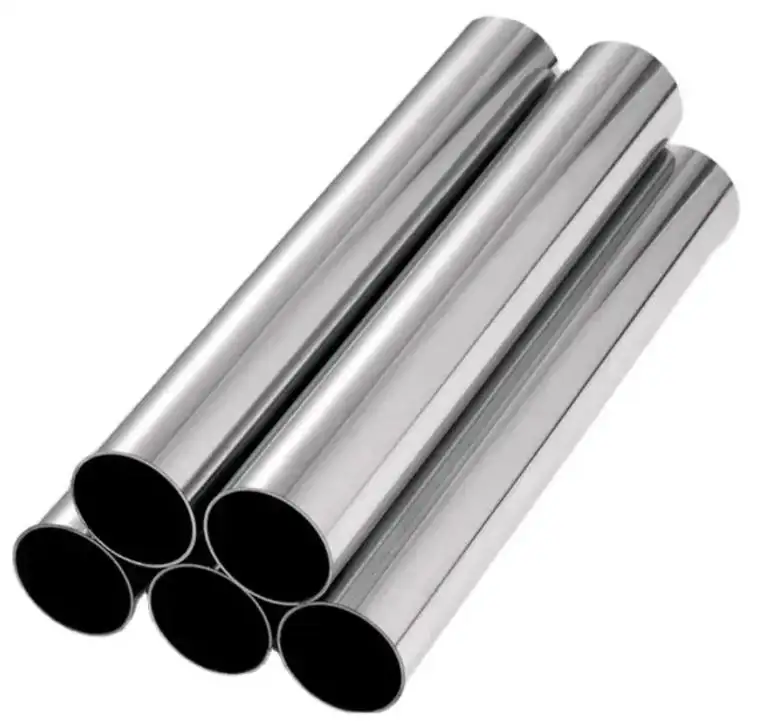 Tubo de acero inoxidable 304 de alta calidad, superficie pulida y brillante, 316L
