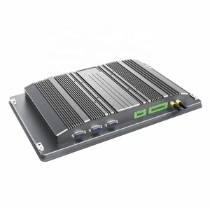 Nuevo diseño Industrial panel táctil integrado PC panel frontal impermeable IP67 con sistema win CE
