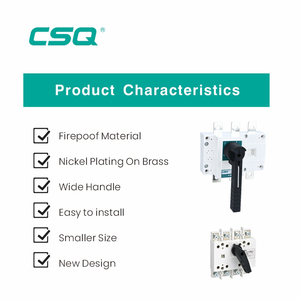 CSQ 630A Manual Changeover Disconnector <strong>Switch</strong> 3P 80A 100 Amp Transfer <strong>Switch</strong> 100 Amp - Product Image 5