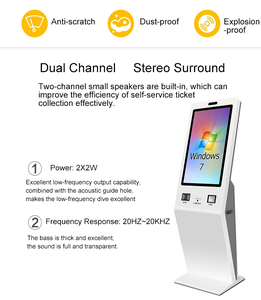 Custom Online <strong>Queue</strong> <strong>Management</strong> <strong>System</strong> Paper Ticket Dispenser Number Calling <strong>Automatic</strong> Queueing Kiosk Touch Lcd Screen Kiosk - Product Image 3