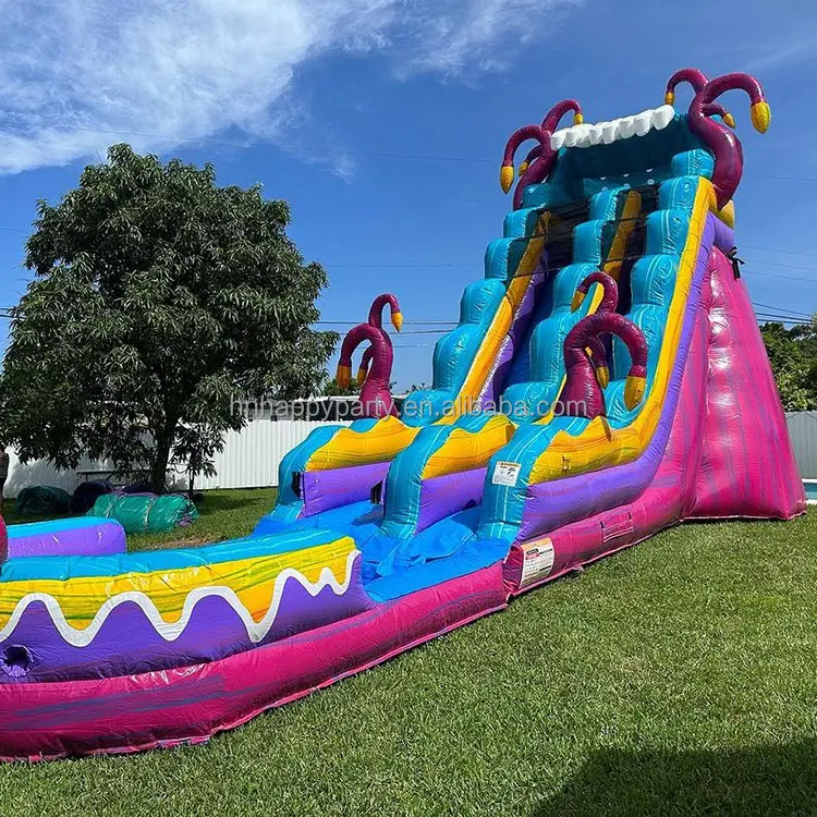 Venda quente inflável água parque slides para venda diversões