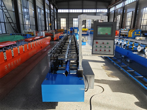 CE tiêu chuẩn thiết kế mới kim cương mù thép cuộn hình thành máy PLC kiểm soát 380V màu thép gạch động cơ bánh răng con lăn - Product Image 5