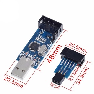 51 AVR Programmer, ISP, USBASP Herunter laden Kabel, USBISP