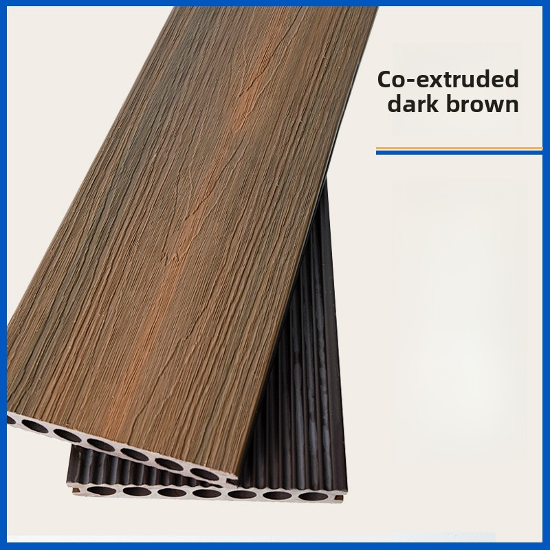 Second generation co extruded dark brown color; 1㎡
