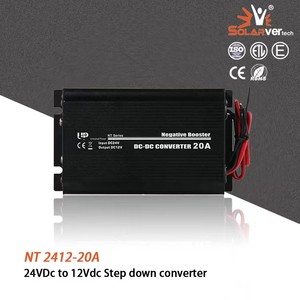 NT20A 24VDc a 12Vdc Convertidor reductor Amplificador negativo DC a DC CONVERTIDOR 3OA Entrada Dc24V 0utput Dc12V - Product Image 5