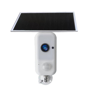 V380PRO Cámara CCTV PTZ Impermeable para Exteriores, Tarjeta SIM 4G con Panel Solar Sensor de Movimiento CMOS para Almacenamiento de Datos, Opciones de Tarjeta de Memoria - Product Image 1