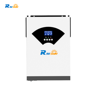Raisun 5.5kw MPPT 80A 500VDC光伏输入220VAC 48v无并联功能5.5kw混合太阳能逆变器 - Product Image 2