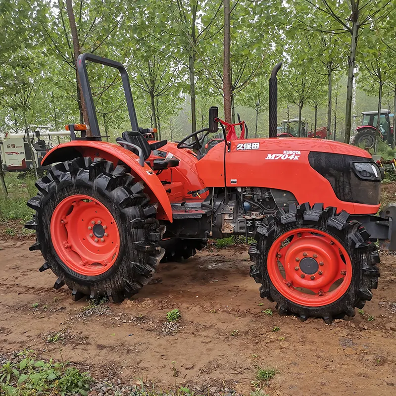 Utilisé japonais tracteurs agricoles petit kubota 70hp 85hp 95hp 4wd kubota tracteurs agricoles prix philippines