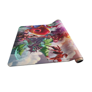 การพิมพ์ที่กําหนดเอง LOL Play Mat เกมต่อสู้พิมพ์ยางธรรมชาติอะนิเมะเกม Mat ขยายขนาดใหญ่แผ่นรองเมาส์ยางเสื่อตัวประกอบ - Product Image 5