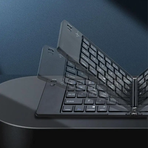 Mini teclado de interfaz USB con cable ultrafino, silencioso, operado mecánicamente, pequeño ordenador de escritorio, 3 idiomas diferentes, nuevo producto - Product Image 6