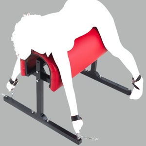 BDSM en forme de U cheval chaise punition outil accessoires sexuels support de retenue sexe meubles chaises SP cadres en métal reliure tabouret dispositif % - Product Image 1