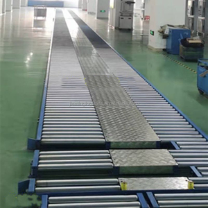 Carretilla elevadora superior e inferior Equipo de manipulación de materiales Línea transportadora de rodillos para carga y descarga Rodillo de tierra de carga - Product Image 6