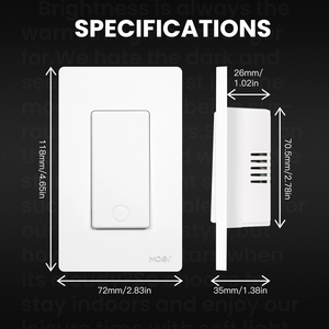 Tuya Smart WiFi New <strong>Star</strong> Ring Series 3 <strong>Way</strong>/Single Pole Push Button Light Switch Control Voice Control by Alexa Google Home