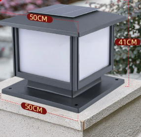 Aluminum gray 50cm solar four colors