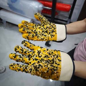 XL Kích thước an toàn găng tay xấu xí cao su grip găng tay cho bảo trì đường ống - Product Image 4