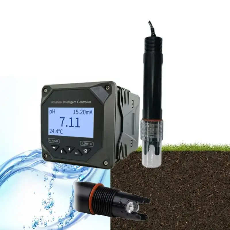 آلة قياس التربة, آلة اختبار التربة الزراعية بدقة تتراوح بين 4-50 فولت/50 أمبير ، تعمل على قياس درجة الحموضة في التربة من نوع RS485 ، كما تتميز هذه الشاشة بمقاومة للأوزان الزائدة ، كما يمكن أن تدور بمعدل 4-50 فولت ، كما يمكن أن تدور بمعدل نقل البيانات عن بعد.