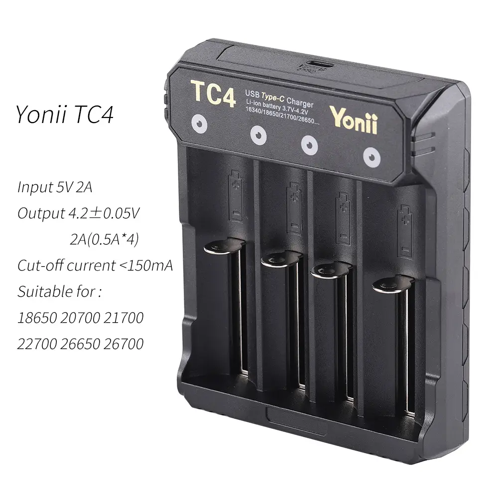 Yonii TC4 şarj cihazı