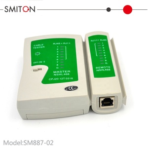 Tester per cavi di rete multifunzionale RJ45 e RJ11 tester per cavi di test della velocità internet tester telefonici - Product Image 6