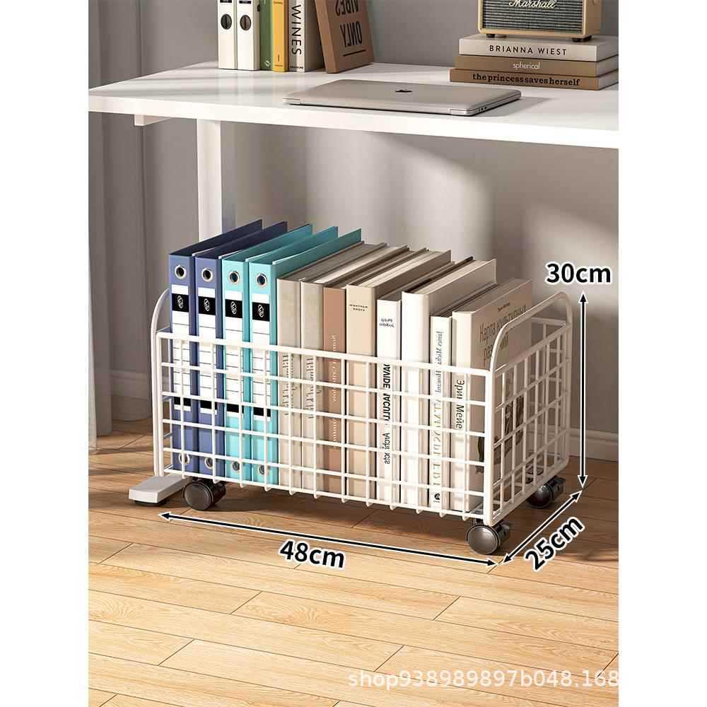 White backpack rack with wheels