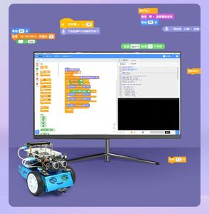Scratch programlama Robot kiti AI çocuk AI araba oyuncak üreticisi çok fonksiyonlu giriş CLBBOT Mixly Mischi için eğitim kiti