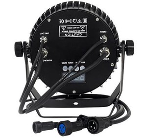 18X10W RGBW 4-in-1 LED PAR Light โปรเจคเตอร์ IP65เวทีแสง LED 18in แบนสีสันสำหรับใช้บนเวที - Product Image 3