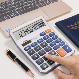 OS-5M 12-Digit Desktop Electronic <strong>Digital</strong> Calculator Promotional Gift New Model Office Supply Made of Plastic - Product Image 2