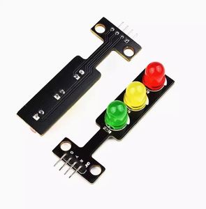 LED-Ampel modul 5-V-Ampel modul Elektronisches Lernen Bausteine Programmierung Single Control Board