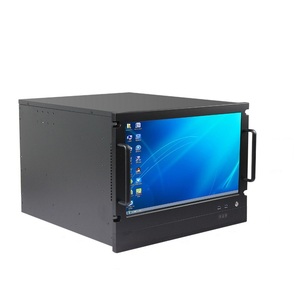 Pantalla táctil personalizada de 18,5 pulgadas Resolución de 1360*768 8U ATX Computadora LCD Servidor Estuche con pantalla táctil y teclado - Product Image 2