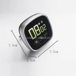 Küchen-Timer berührungsbildschirm Digitaltimer Countdown/Count Up mit lautem Alarm großer Display Hintergrundbeleuchtung magnetischer Rücken - Product Image 4
