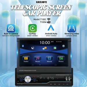 Pantalla digital HD universal multimedia sistema Android radio de coche reproductor de DVD inalámbrico para coche - Product Image 2