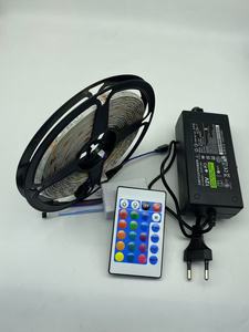 12V DC RGB LED şerit kitleri akıllı akıllı aydınlatma kapalı uzaktan kumanda çok renkli otomatik dekoratif amaçlı SMD ışık zinciri - Product Image 5