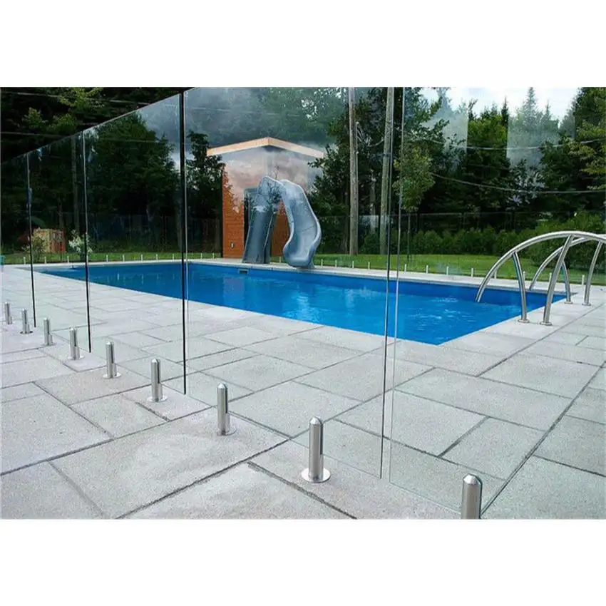 Balustrade Glass Railing Glass Pool Spigot And Pool Glass Fence