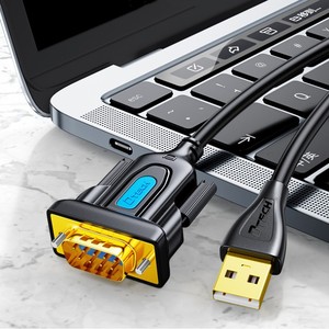 DTECH USB-A to RS232 DB9 Male Serial Adapter Cable 3 Meters Suitable for Connecting <strong>Computers</strong> and Various Serial Devices IOT5075 - Product Image 3