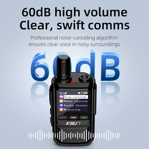 Ksun CT101 duy nhất & nhóm cuộc gọi intercom 5000km không giới hạn khoảng cách Walkie Talkie 4 gam LTE xinpoc Global-PTT đài phát thanh - Product Image 5