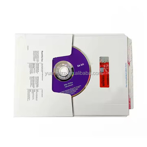 Win Pro 10 DVD OEM paketi COA Sticker İngilizce Win10 Pro 11 Pro 12 ay garantili orijinal lisans anahtarı ile ücretsiz kargo - Product Image 1