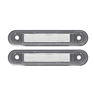 Aialead ไฟ LED ป้ายทะเบียนสำหรับ E-Class 190E W124 200E 220E 300E C-Class C200 C180 W202 - Product Image 1