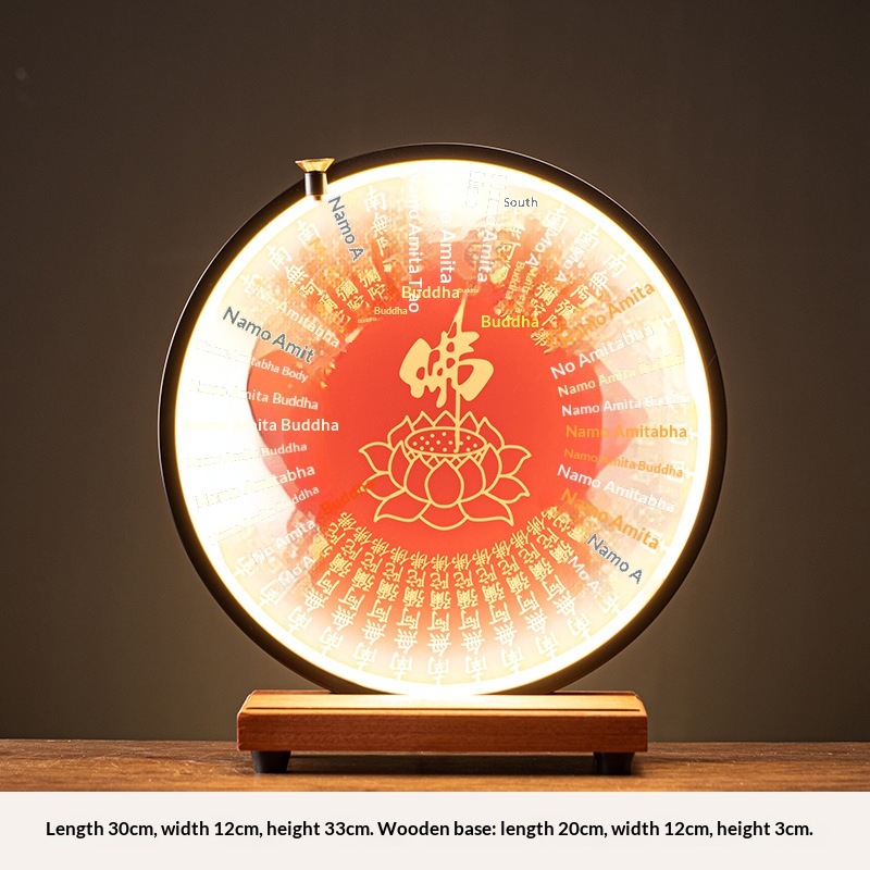 Lampe simple rouge